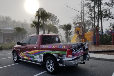 Cancer Awareness Truck Cancer Awareness Truck