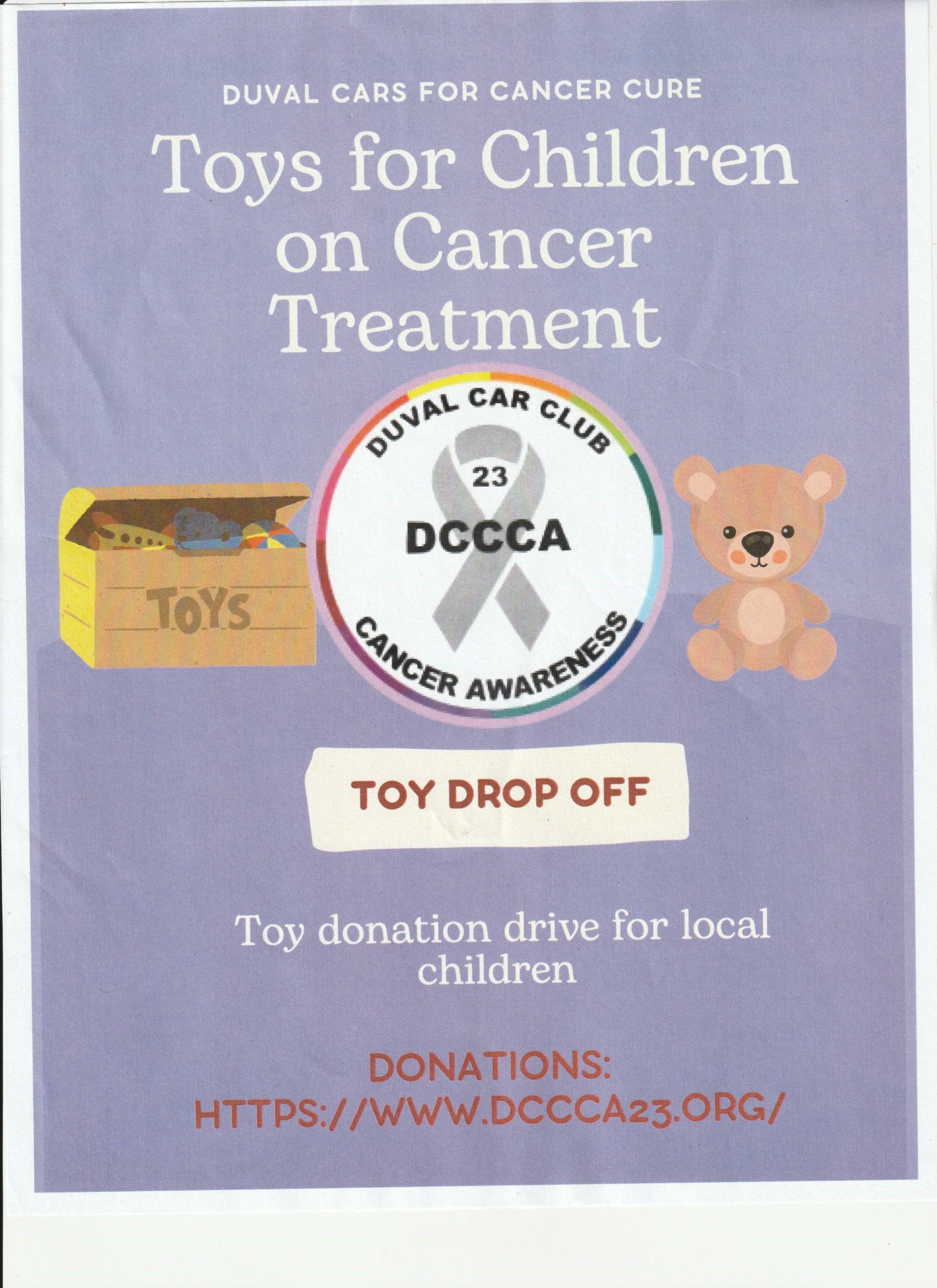 Toys for Children on Cancer Treatment